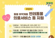 사회적 배려계층이 키우는 노령 반려동물 종합건강검진비 최대 40만 원 지원